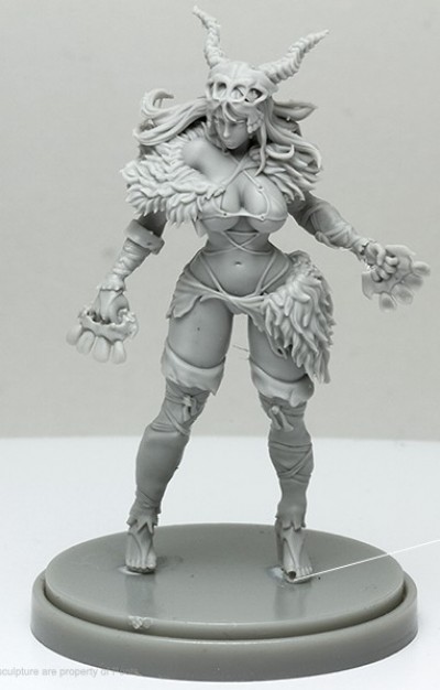 Pinup Primal Huntress