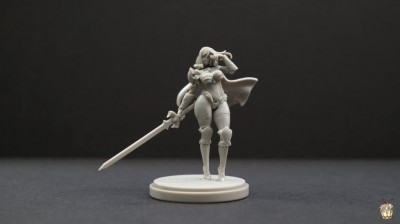 Pinup Sci-Fi Twilight Knight